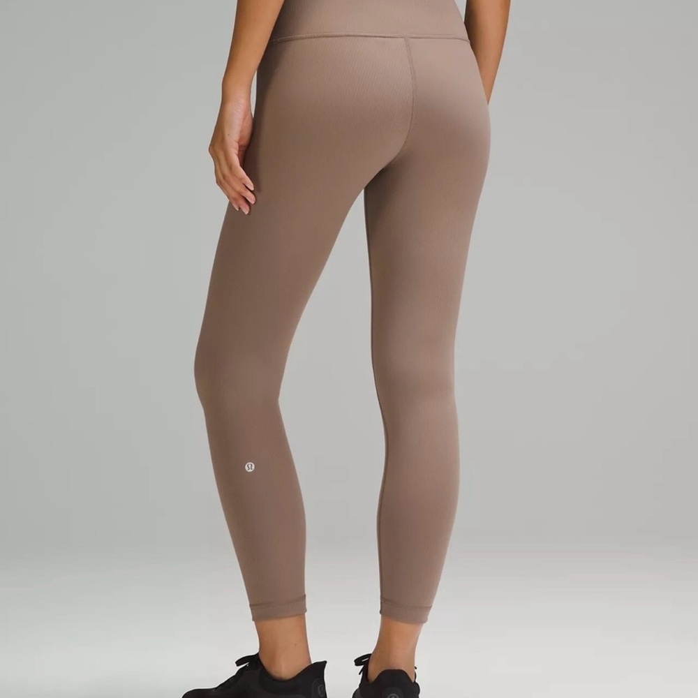Lululemon Athletica Tan Leggings High Waist Performance
